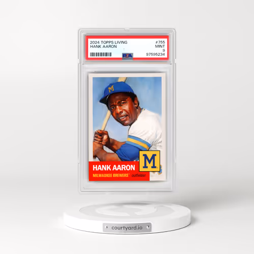 2024 Topps Living #755 Hank Aaron (PSA 9 MINT)