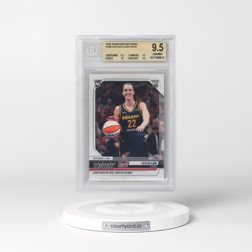 2024 Panini Instant WNBA #198 Caitlin Clark (BGS 9.5 GEM MINT)