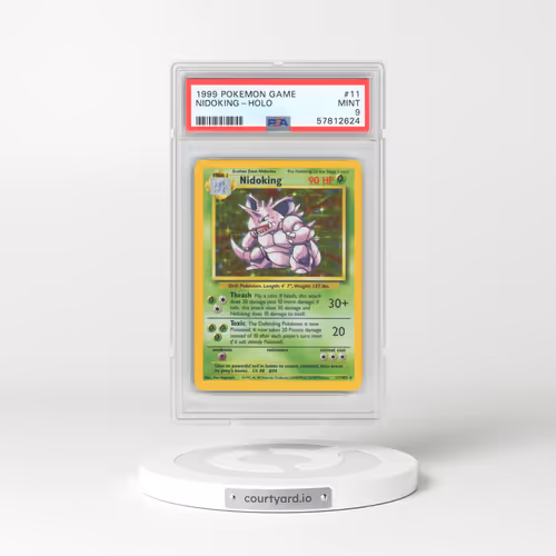 1999 Pokémon Game #11 Nidoking - Holo (PSA 9 MINT)