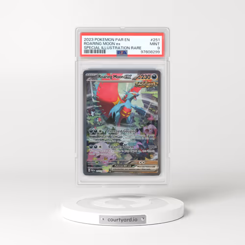 2023 Paradox Rift - PAR EN #251 Roaring Moon ex - Special Illustration Rare (PSA 9 MINT)