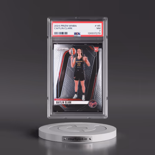 2024 Panini Prizm WNBA #145 Caitlin Clark (PSA 7 NM)