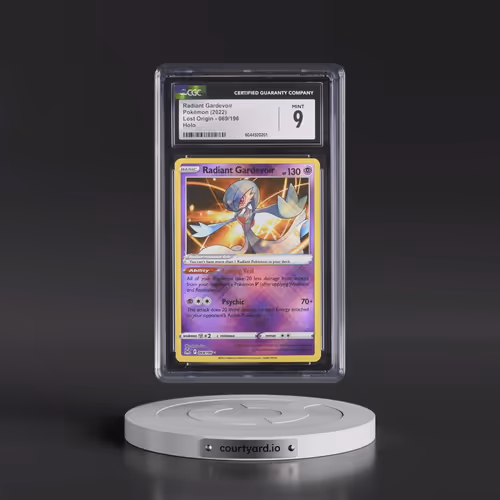2022 Lost Origin #069/196 Radiant Gardevoir - Holo (CGC 9 MINT)