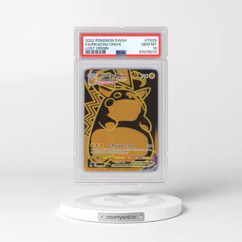 2022 Pokémon Sword & Shield Lost Origin #TG29 Pikachu Vmax - Full Art (PSA 10 GEM MINT)