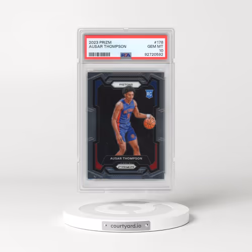 2023 Panini Prizm #178 Ausar Thompson (PSA 10 GEM MINT)