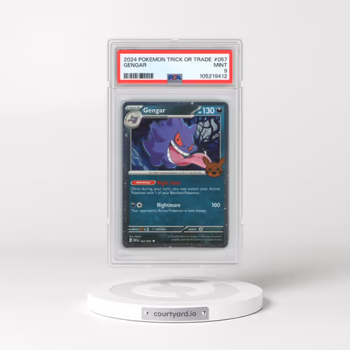 2024 Pokémon Trick or Trade #057 Gengar (PSA 9 MINT)