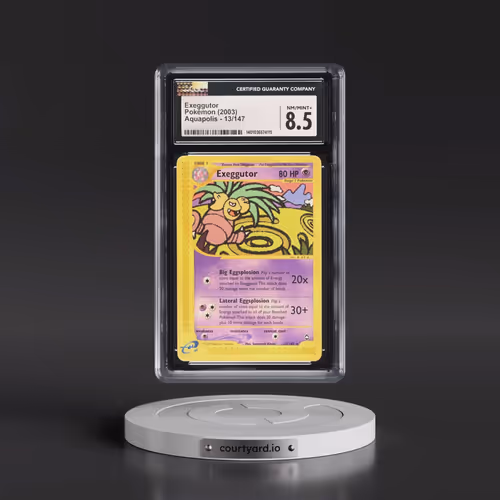 2003 Aquapolis #13/147 Exeggutor (CGC 8.5 NM-MT+)