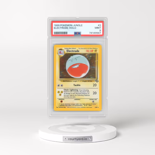 1999 Pokémon Jungle #2 Electrode - Holo (PSA 9 MINT)