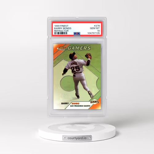 1999 Finest #276 Barry Bonds - Refractor (PSA 10 GEM MINT)