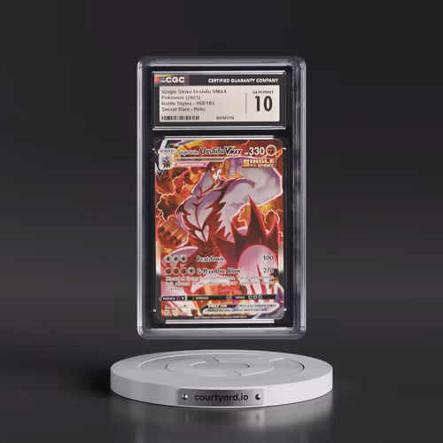 2021 Battle Styles #168/163 Single Strike Urshifu VMAX - Secret Rare Holo (CGC 10 GEM MINT)
