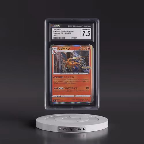 2022 Pokémon GO #010/071 Charizard - Holo (CGC 7.5 NM+)