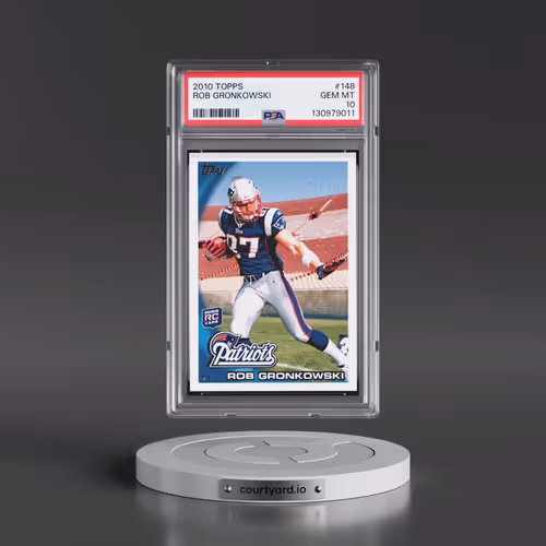 2010 Topps #148 Rob Gronkowski (PSA 10 GEM MINT)
