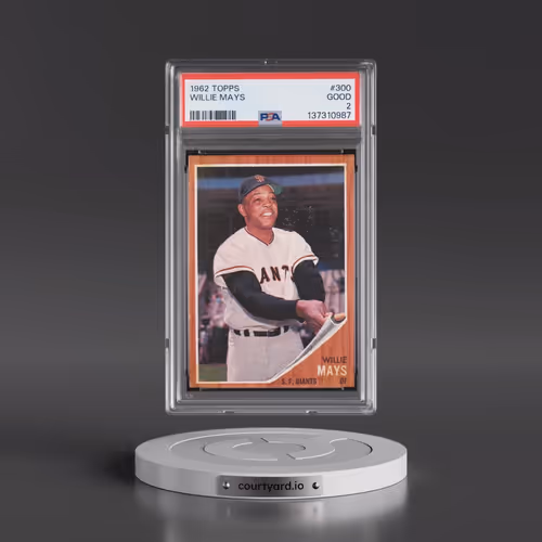 1962 Topps #300 Willie Mays (PSA 2 GOOD)