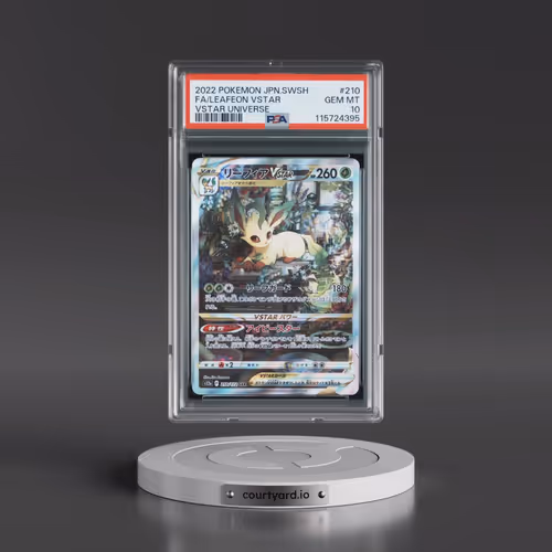 2022 Pokémon Sword & Shield Vstar Universe #210 Leafeon Vstar - Full Art (PSA 10 GEM MINT)