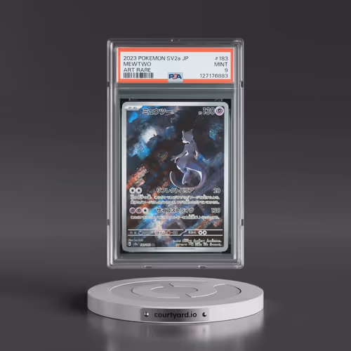 2023 Pokémon Sv2a-Pokémon 151 #183 Mewtwo - Art Rare (PSA 9 MINT)