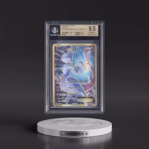 2016 Evolutions #103 Mewtwo EX - Ultra Rare Holo (BGS 9.5 GEM MINT)