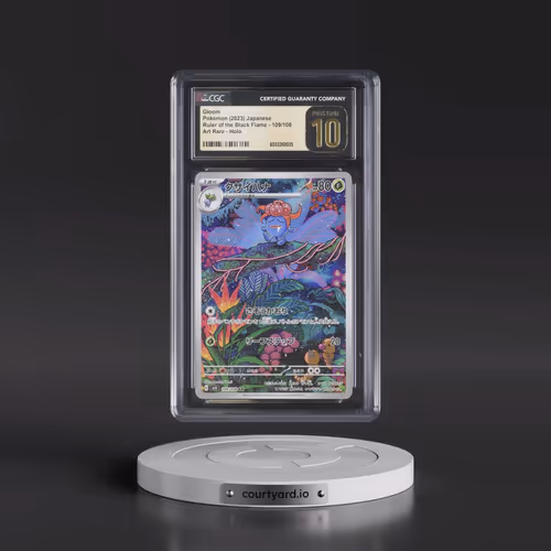 2023 Ruler of the Black Flame #109/108 Gloom - Art Rare Holo (CGC 10 PRISTINE)