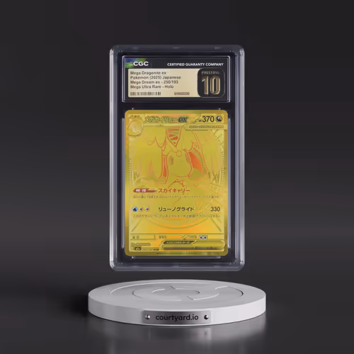 2025 Mega Dream ex - M2a #250/193 Mega Dragonite ex - Mega Ultra Rare Holo (CGC 10 PRISTINE)