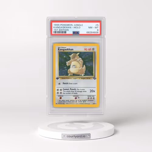 1999 Pokémon Jungle #5 Kangaskhan - 1st Edition Holo (PSA 8 NM-MT)