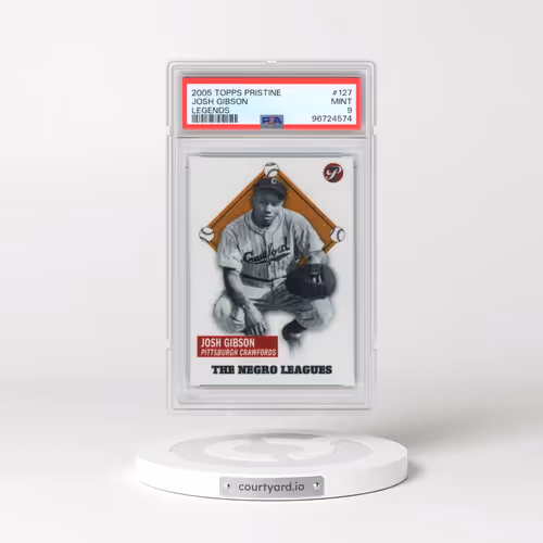 2005 Topps Pristine Legends #127 Josh Gibson (PSA 9 MINT)