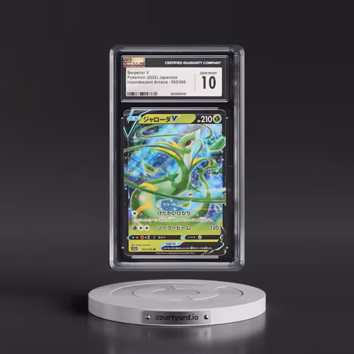 2022 Incandescent Arcana #005/068 Serperior V - Holo (CGC 10 GEM MINT)
