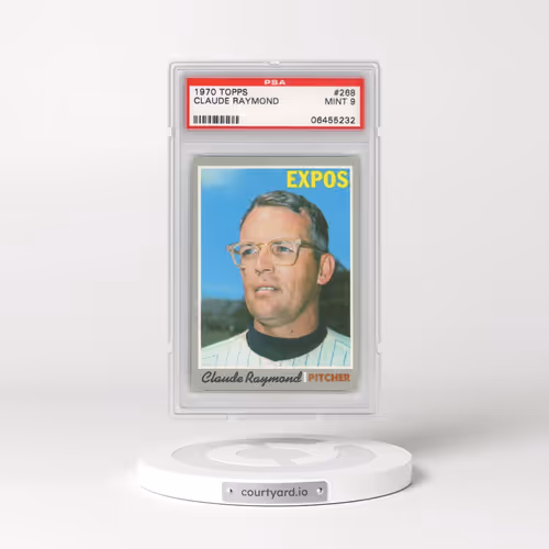 1970 Topps #268 Claude Raymond (PSA 9 MINT)