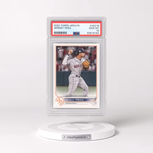 2022 Topps Update #US276 Jeremy Pena (PSA 10 GEM MINT)