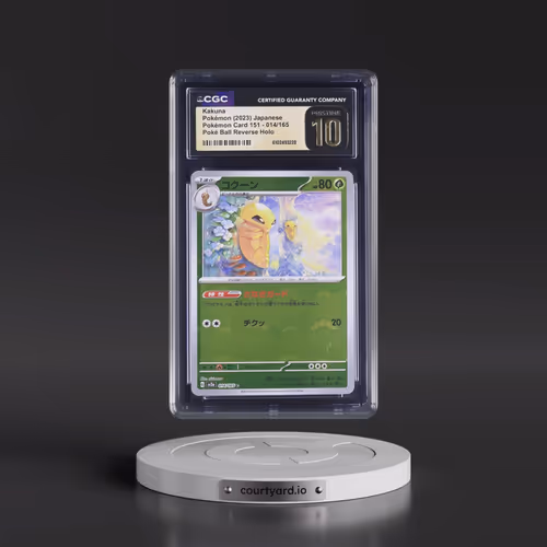 2023 Pokémon Sv2a-Pokémon 151 #014 Kakuna - Reverse Holo (CGC 10 PRISTINE)