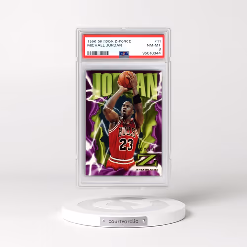 1996 Skybox Z-Force #11 Michael Jordan (PSA 8 NM-MT)