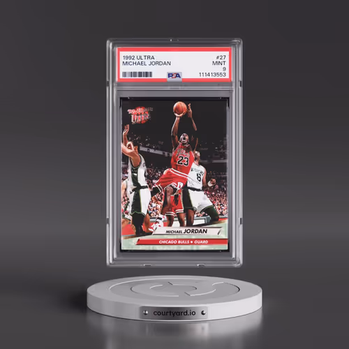 1992 Ultra #27 Michael Jordan (PSA 9 MINT)