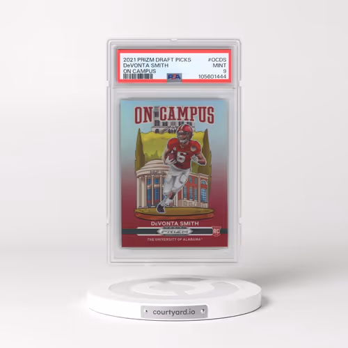 2021 Panini Prizm Draft Picks on Campus #OCDS DeVonta Smith (PSA 9 MINT)