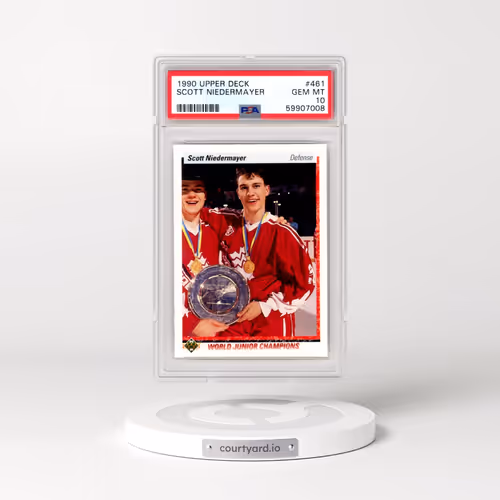 1990 Upper Deck #461 Scott Niedermayer (PSA 10 GEM MINT)