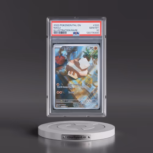 2023 Pokémon Pal EN-Paldea Evolved #220 Nacli - Illustration Rare (PSA 10 GEM MINT)