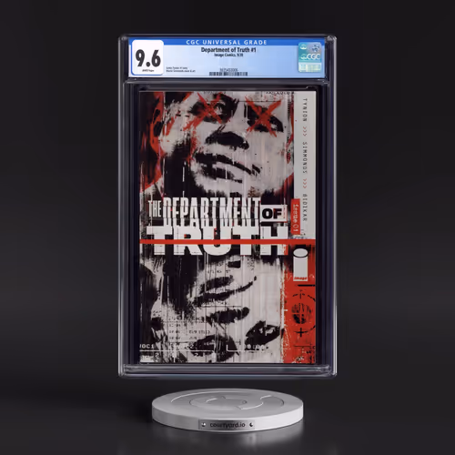 Department of Truth #1 CGC 9.6 White Pages (Image Comics, 9/20) - Universal
