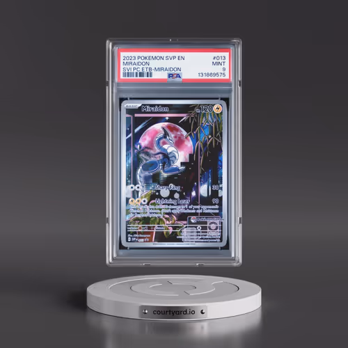 2023 Pokémon Svp EN-SV Black Star Promo #013 Miraidon - Scarlet & Violet Pokemon Center Elite Traine