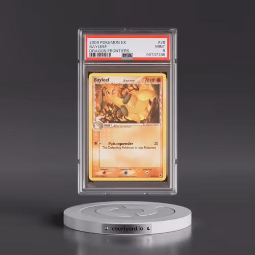2006 Pokémon EX Dragon Frontiers #26 Bayleef (PSA 9 MINT)