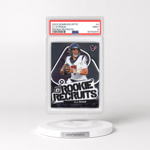 2023 Panini Donruss Optic Rookie Recruits #4 CJ Stroud (PSA 9 MINT)