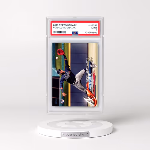 2018 Topps Update #US252 Ronald Acuna Jr. (PSA 9 MINT)