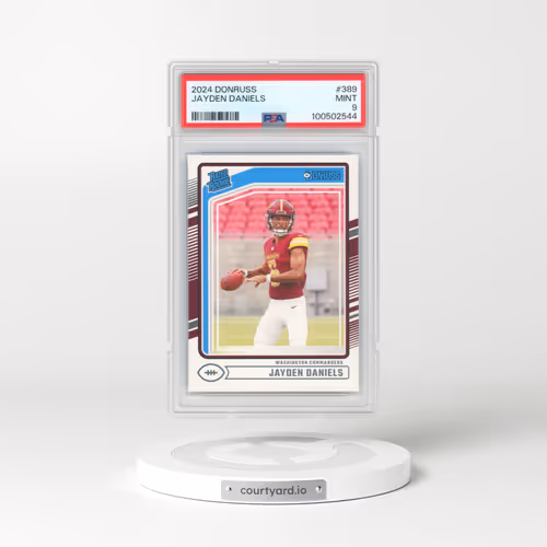 2024 Panini Donruss #389 Jayden Daniels (PSA 9 MINT)