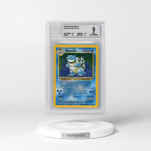 1999 Base Set #2 Blastoise - Holo (BGS 9 MINT)