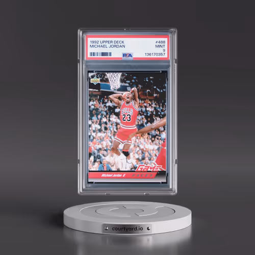 1992 Upper Deck #488 Michael Jordan (PSA 9 MINT)