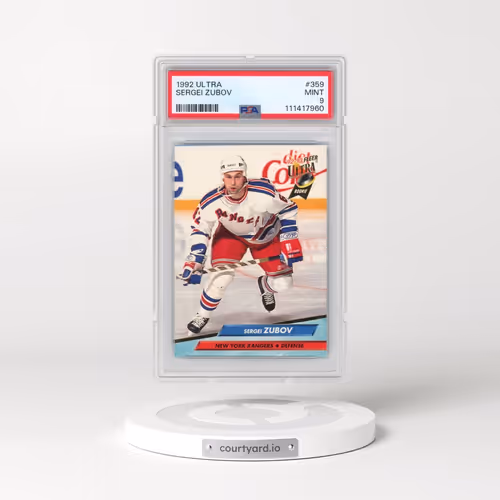 1992 Ultra #359 Sergei Zubov (PSA 9 MINT)