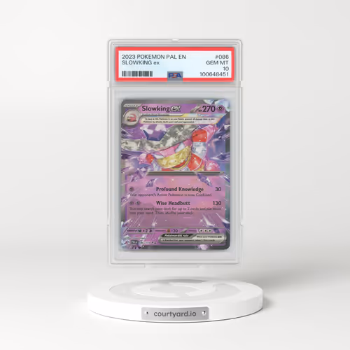2023 Pokémon Pal EN-Paldea Evolved #086 Slowking EX - Holo (PSA 10 GEM MINT)