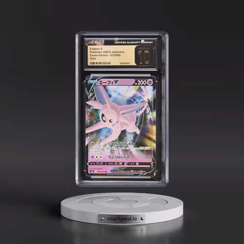 2021 Eevee Heroes #035/069 Espeon V - Holo (CGC 10 PRISTINE)