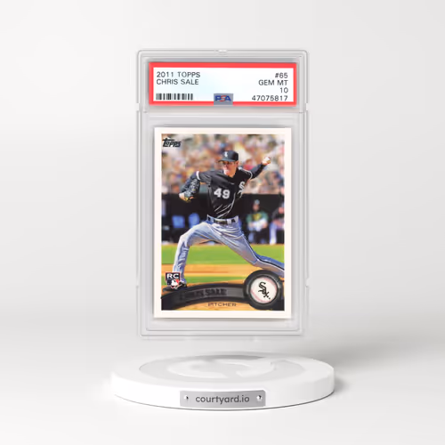 2011 Topps #65 Chris Sale (PSA 10 GEM MINT)