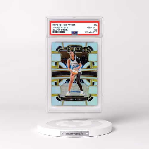 2024 Panini Select WNBA #5 Angel Reese - Silver Prizm (PSA 10 GEM MINT)