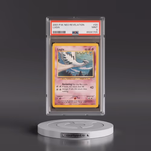 2001 Pokémon Neo Revelation #20 Lugia (PSA 9 MINT)