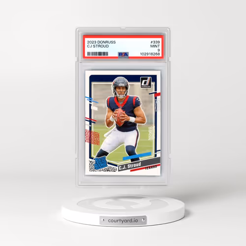 2023 Panini Donruss #339 CJ Stroud (PSA 9 MINT)