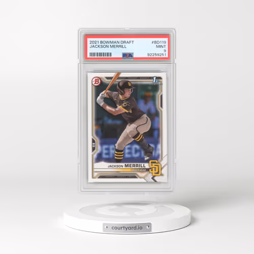 2021 Bowman Draft #BD119 Jackson Merrill (PSA 9 MINT)