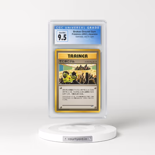 2001 Darkness, and to Light Broken Ground Gym (CGC 10 GEM MINT)