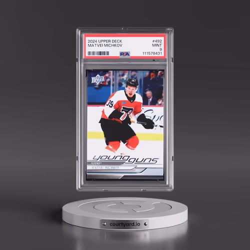 2024 Upper Deck #492 Matvei Michkov (PSA 9 MINT)